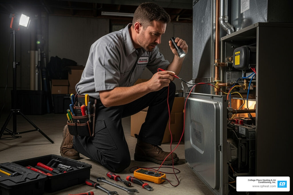 24 hour furnace repair college place wa