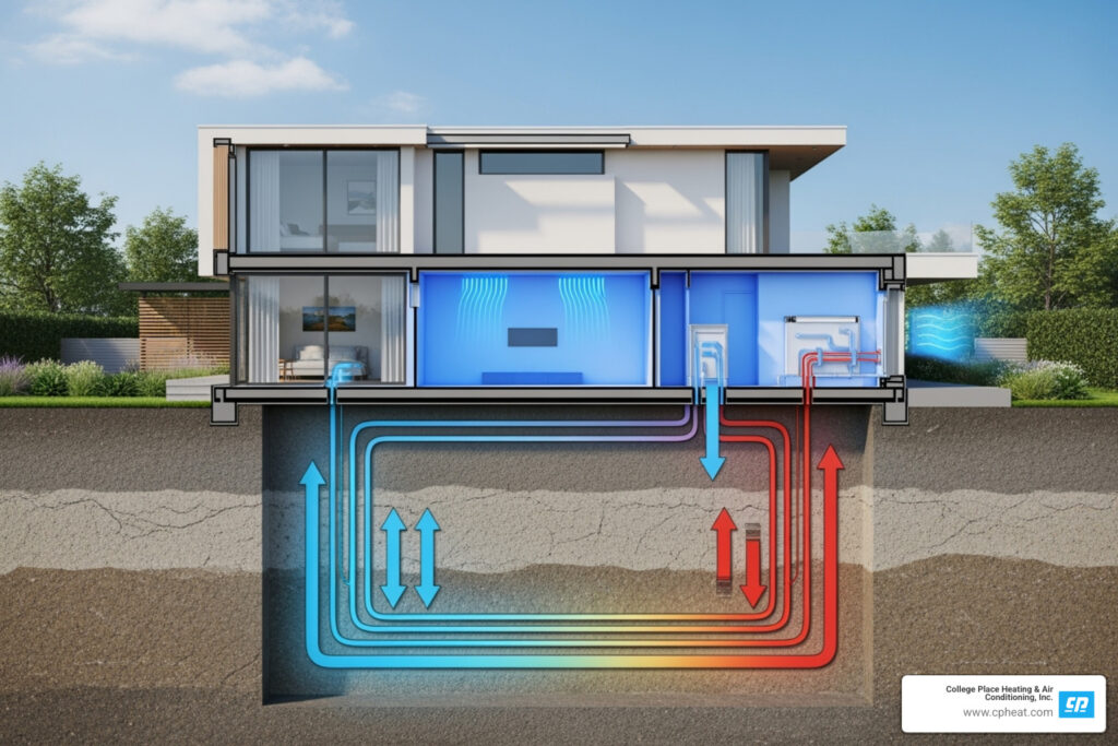 geothermal cooling installation walla walla wa