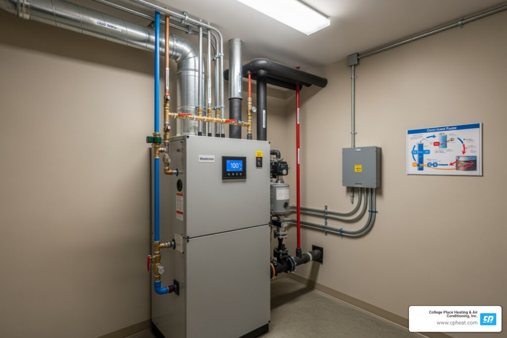 geothermal heating repair college place wa