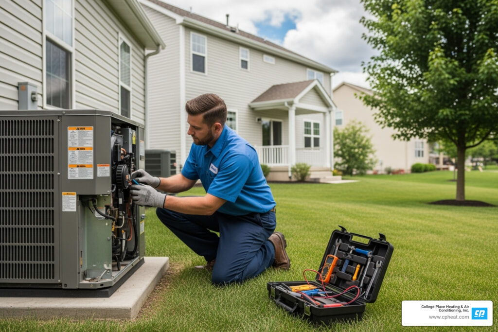 heat pump repair college place wa
